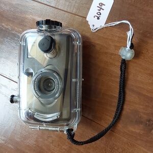 Snap Sights Underwater 100Ft/3m Camera 35mm Film With Clear Case battery flash